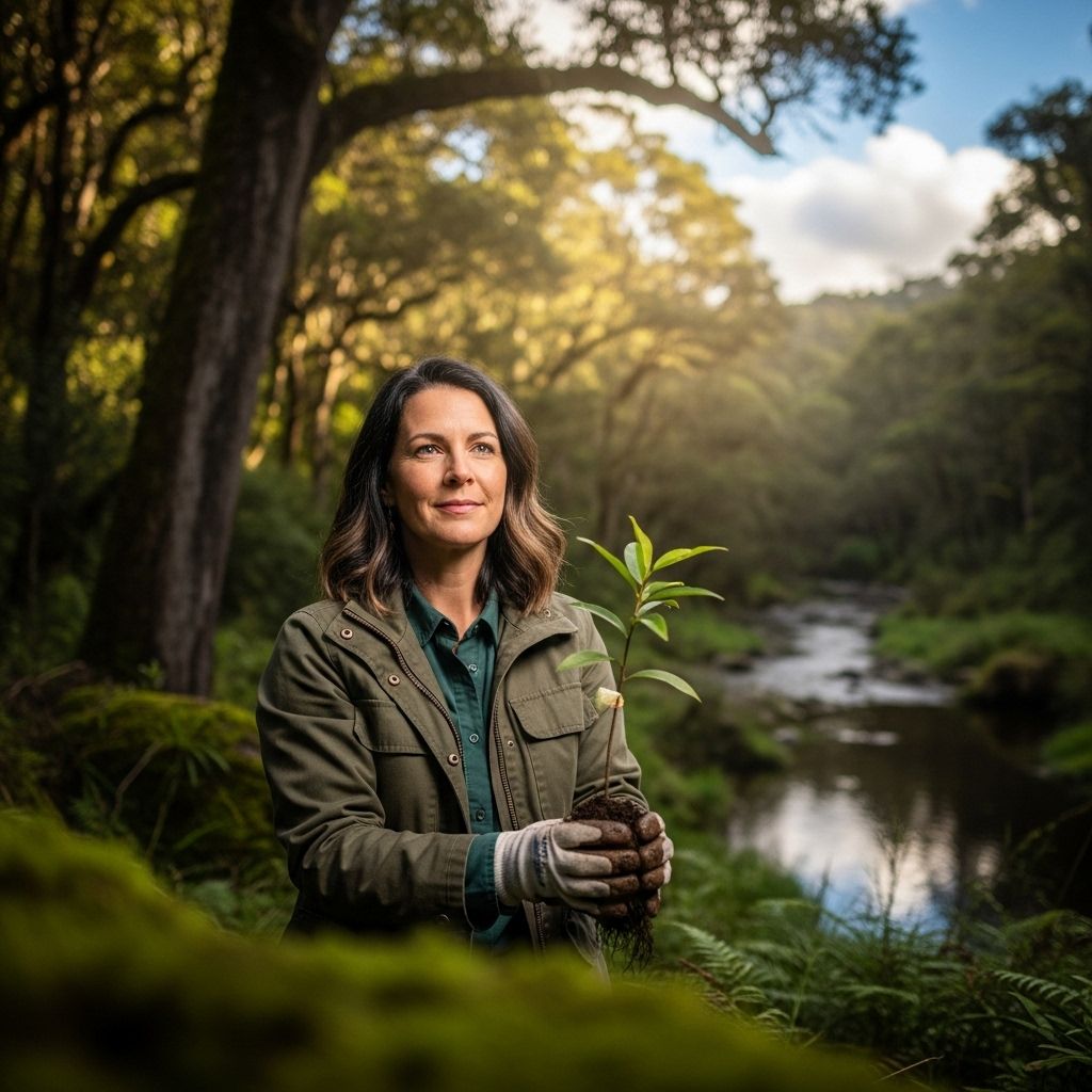 Angela Nelson's dedication to environmental education empowers change in sustainability, wildlife, and climate action.