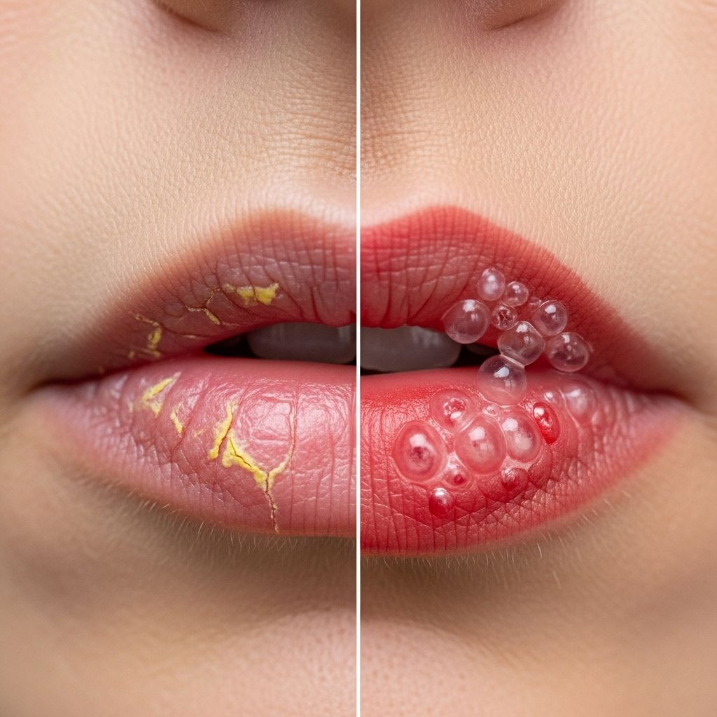 Differentiating between angular cheilitis and cold sores helps ensure prompt, effective treatment and prevents complications.