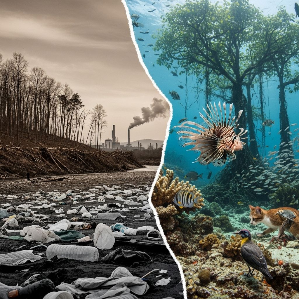 Some species, from pets to pests, can have a damaging effect on global ecosystems and biodiversity.