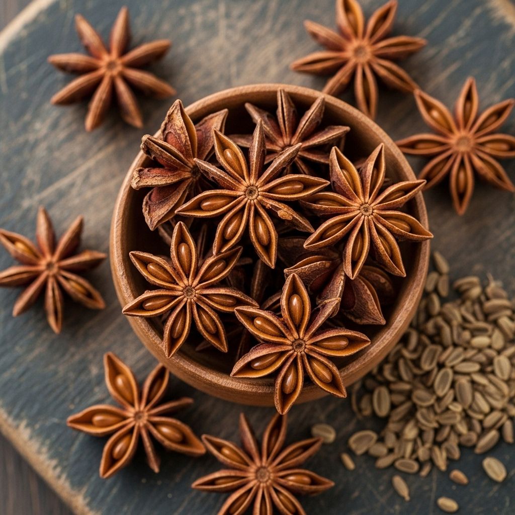 Anise: Health Benefits, Uses, Nutrition, and Side Effects Fragrant herb that eases bloating, soothes coughs, and supports hormonal balance.
