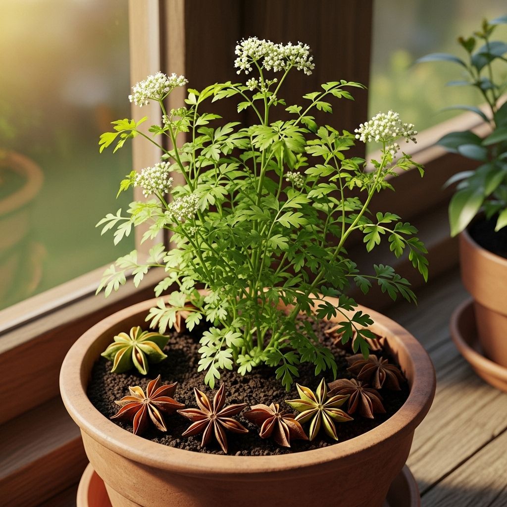 Watch feathery foliage flourish into sweet, licorice-like spice with minimal effort.