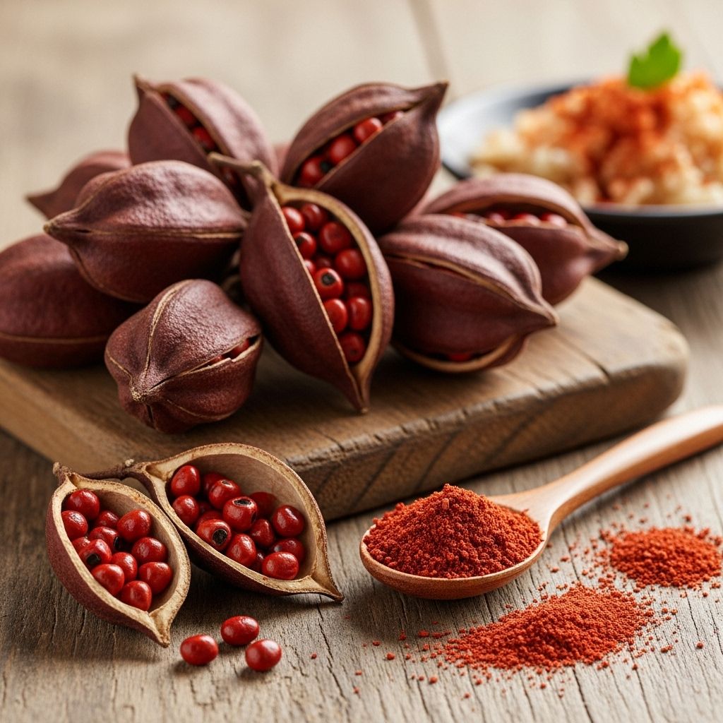Annatto: Nature’s Vibrant Spice—Benefits, Nutrition, Uses, and More Annatto seed harnesses pigment and antioxidants to nourish vision, digestion, and skin.