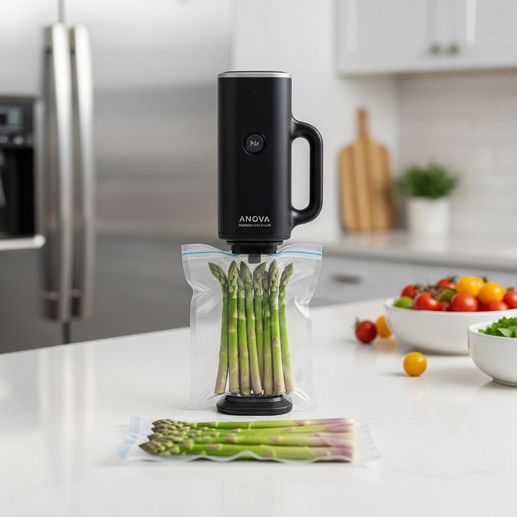 Compact design and simple one-button use make meal prep and sous vide sealing effortless.