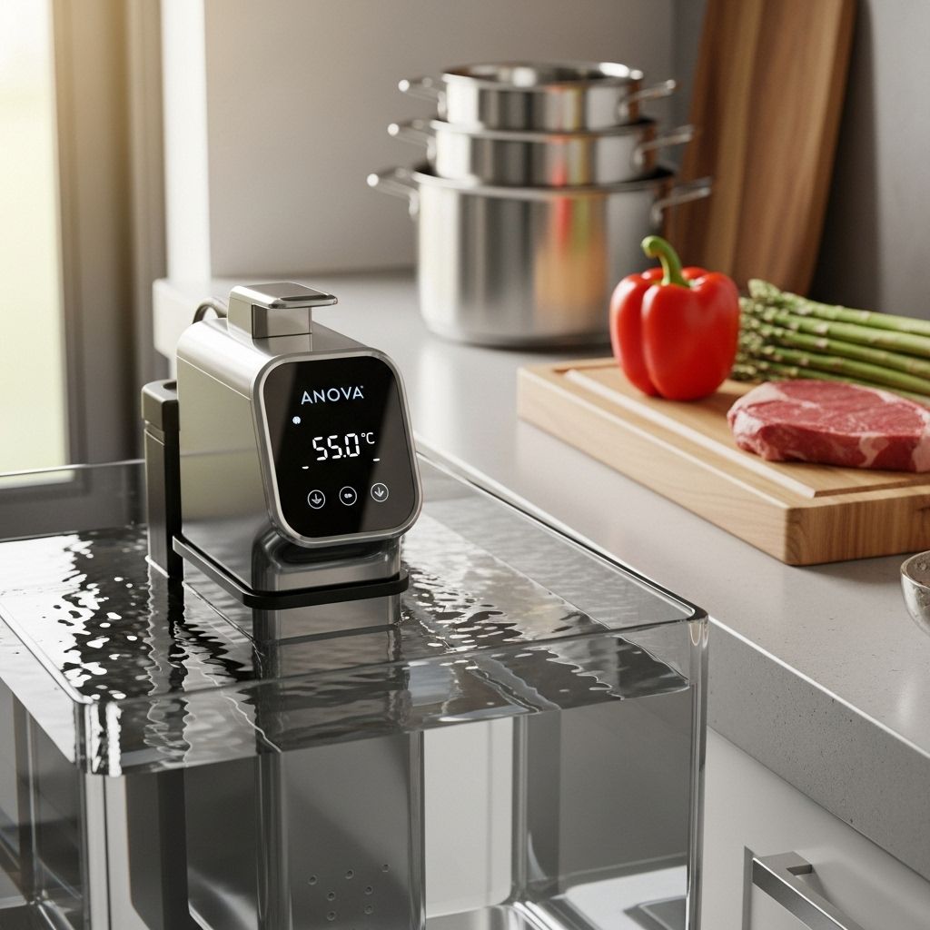 Smart app integration and stable heating bring sous vide accuracy to everyday cooking.
