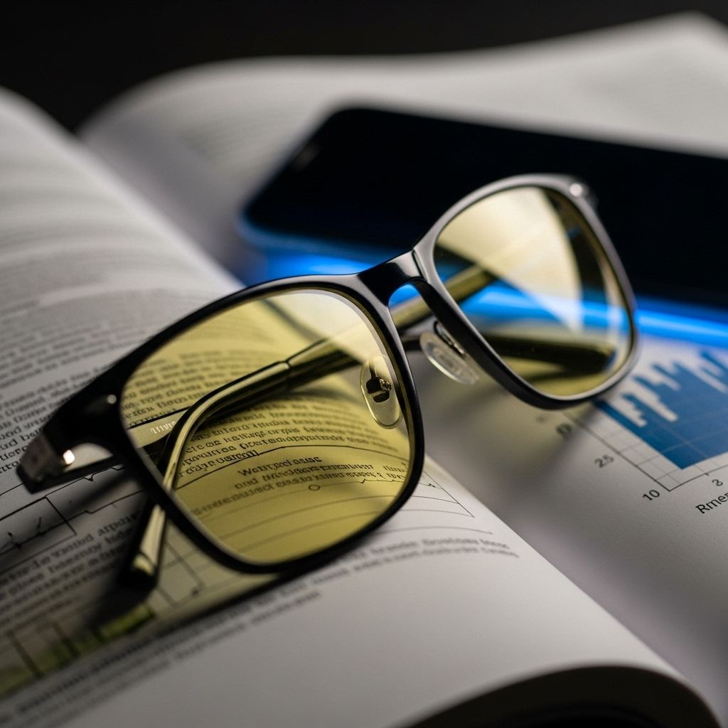 Explore blue light, its effects, and the real science behind anti-blue light glasses for digital eye protection.