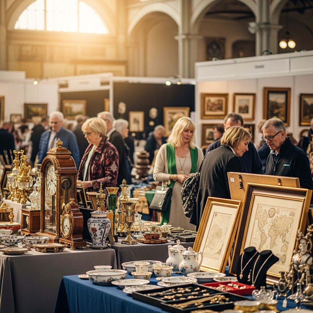 Discover the best antique shows and vintage fairs across the United States in 2025, from iconic East Coast expositions to lively Western markets.