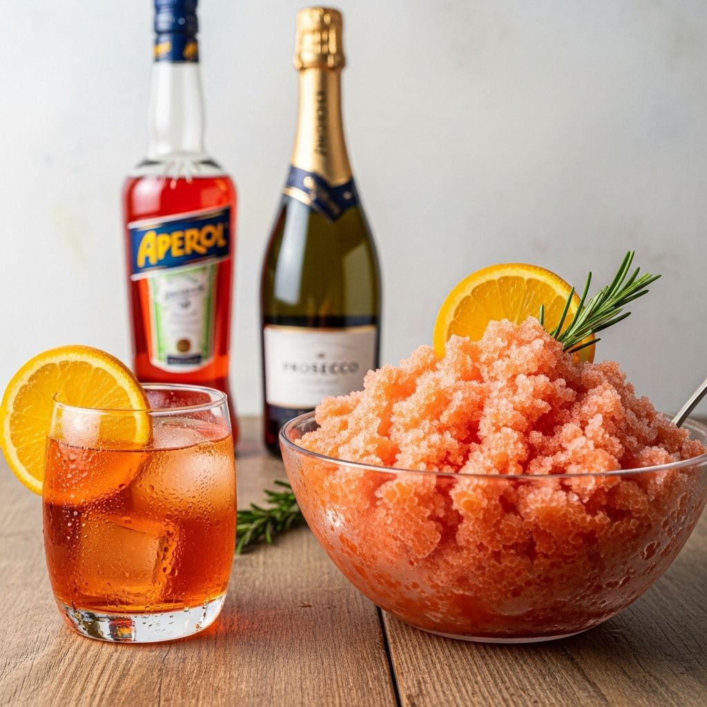 A chilly twist on a classic cocktail that captures summer’s vibrant flavors.