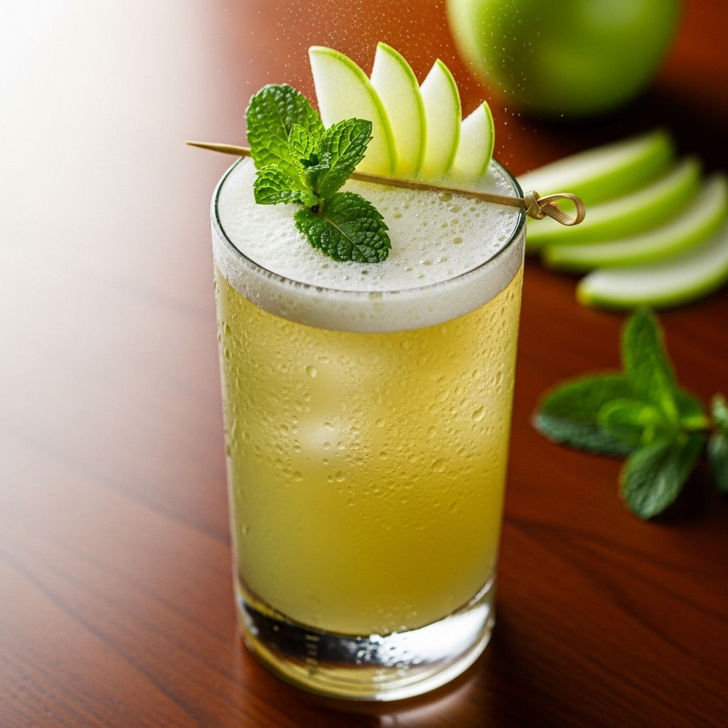 Heritage meets effervescence in a creamy, citrus-kissed drink perfect for sunny brunches.