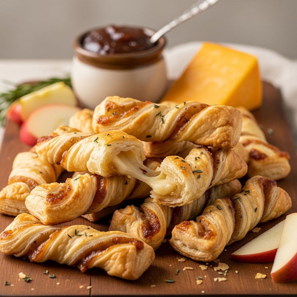 A delicate swirl of herbs and subtle sweetness livens up any appetizer spread.