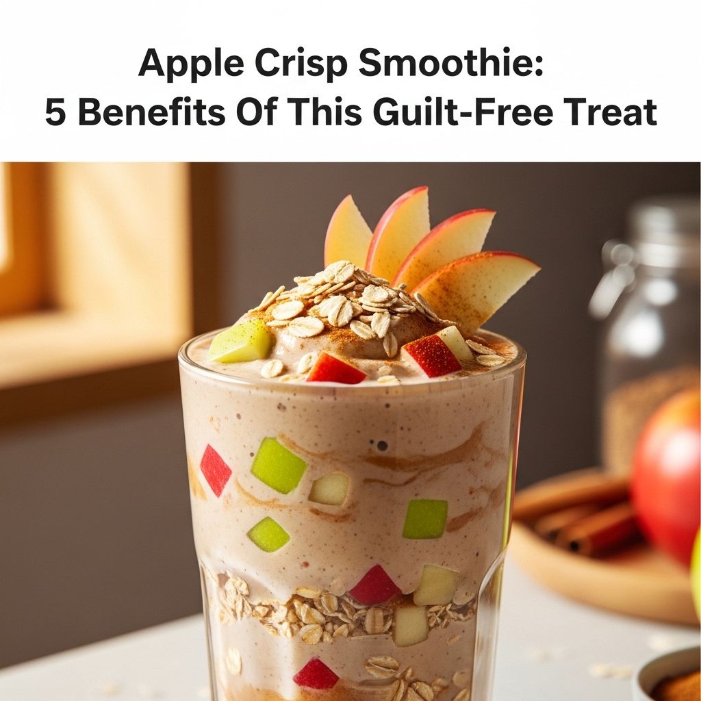 A nutrient-packed blend of fruit, oats, and protein transforms breakfast or snack into pure indulgence.