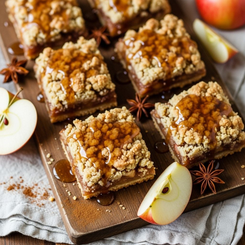 A perfect balance of sweet and tart fruit in buttery shortbread with a golden crumble.