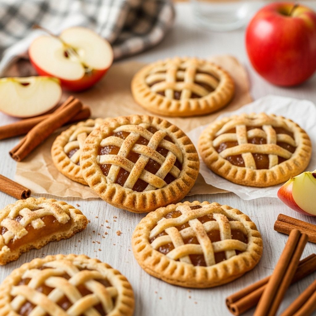 Apple Pie Cookies: A Creative Dessert Fusion of Two Classics A bite-sized twist on classic apple pie perfect for sharing at any fall gathering.