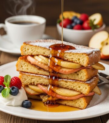 Warm pockets of spiced fruit filling transform a simple morning meal into a memorable treat.