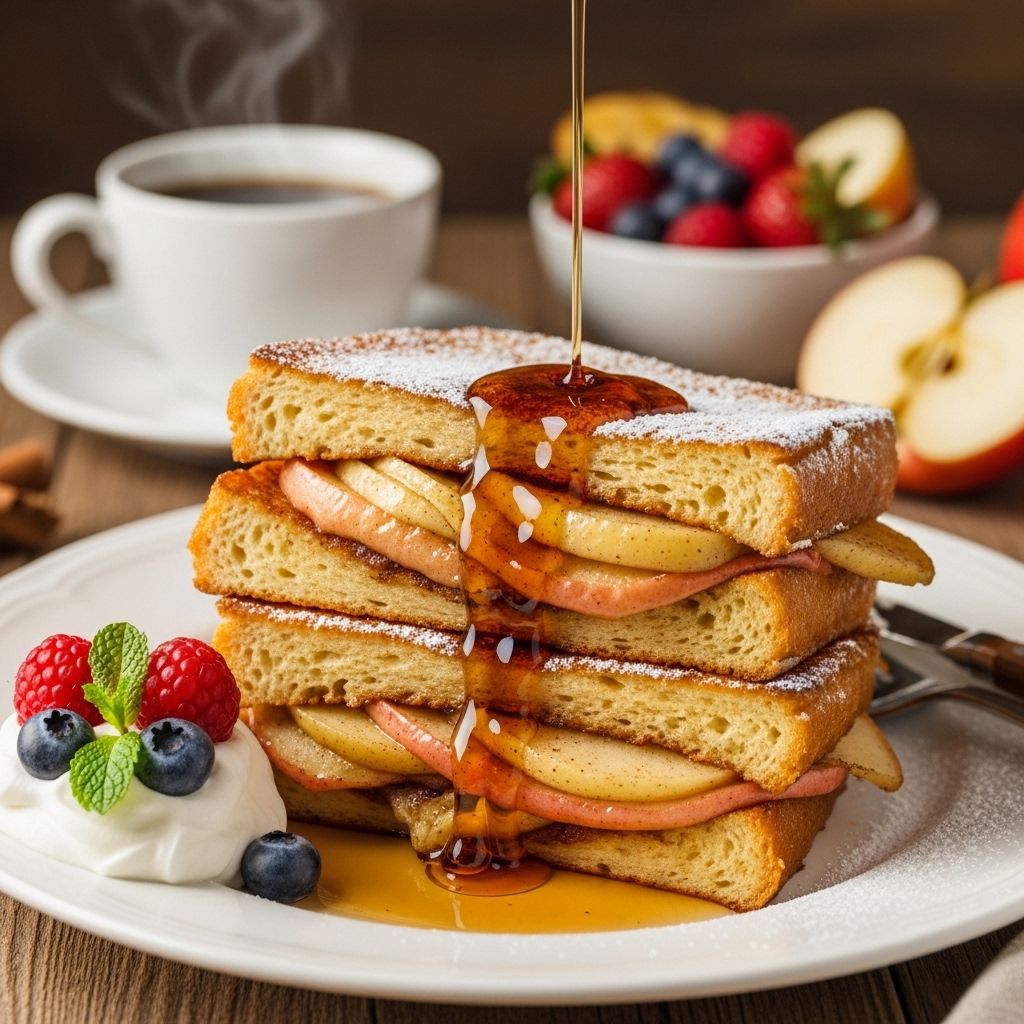 Warm pockets of spiced fruit filling transform a simple morning meal into a memorable treat.