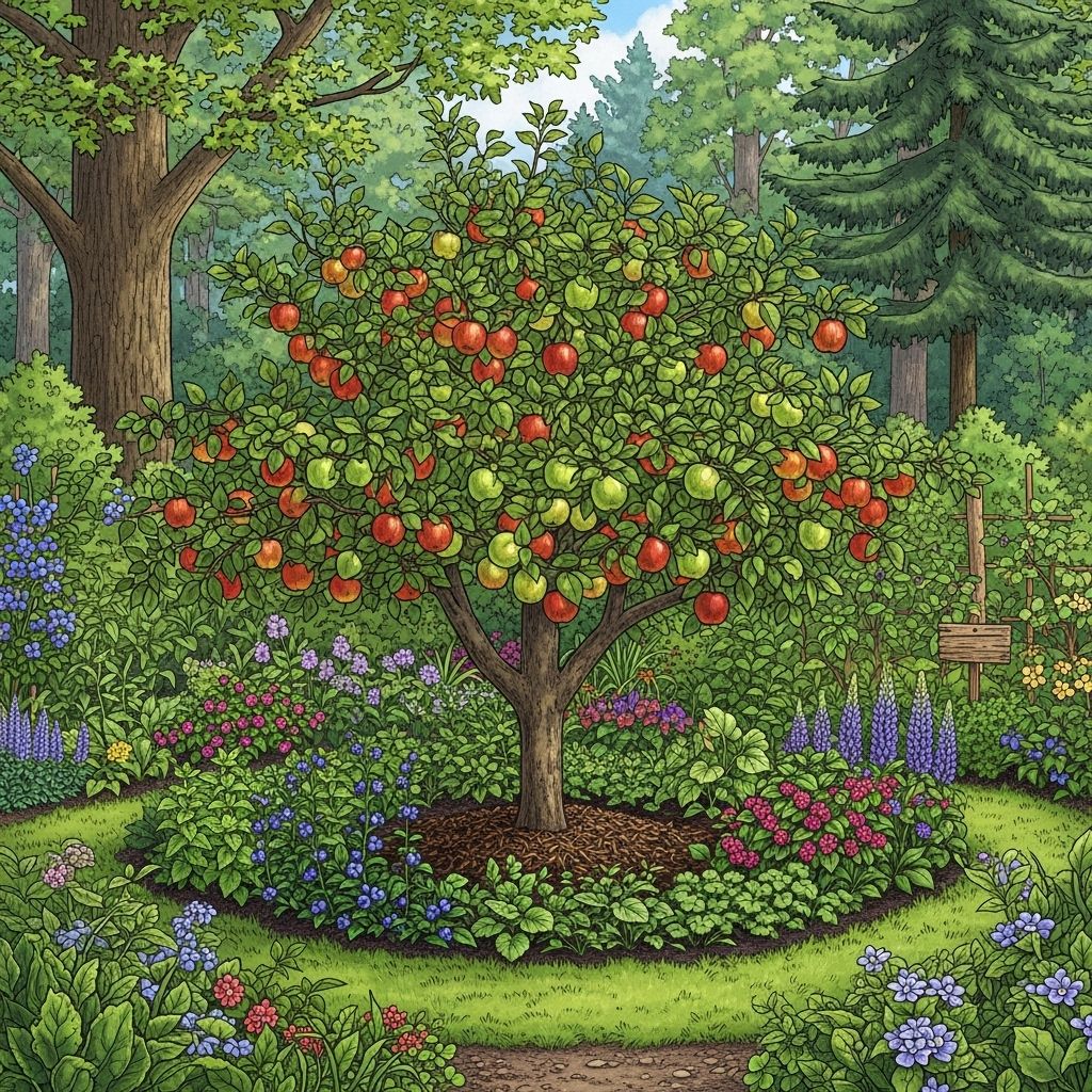 How Apples Thrive in a Forest Garden: Practical Permaculture and Holistic Orcharding Discover the principles and practices that make apples a resilient, productive part of a thriving forest garden ecosystem in temperate climates.