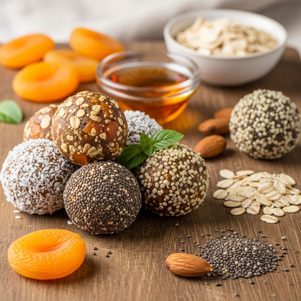 Discover the power-packed snack that combines apricots, nuts, seeds, and spices for a tasty, nutritious boost anytime.