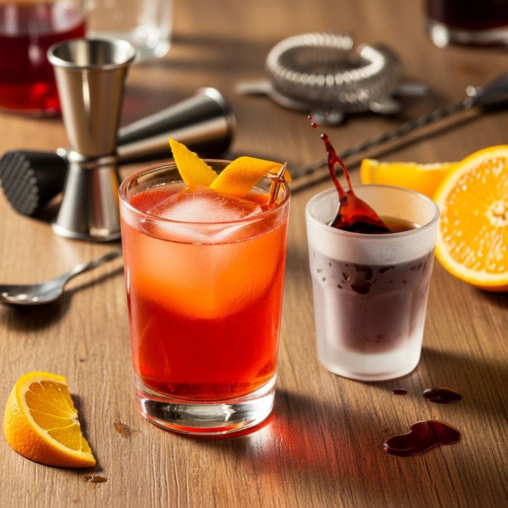 A citrus twist that refreshes the aperitivo ritual with harmonious bittersweet notes.