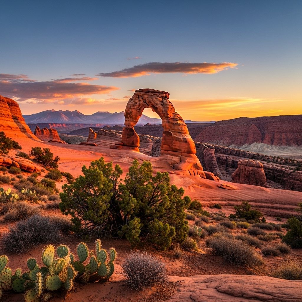 Essential Facts and Wonders of Arches National Park Uncover the geologic marvels, delicate ecosystems, and rich history of Arches National Park in Utah.
