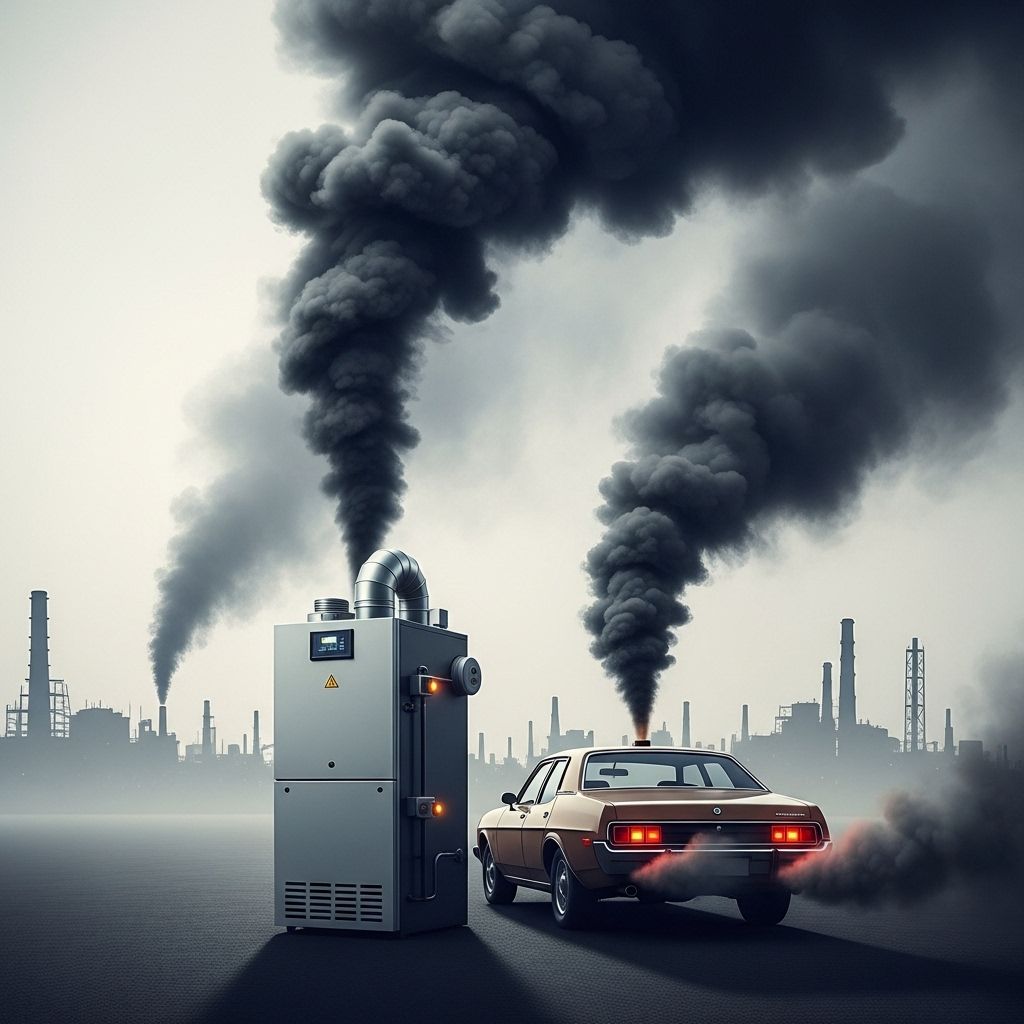 Gas-powered heating faces scrutiny as urban air quality and climate change demand electrification and cleaner solutions.