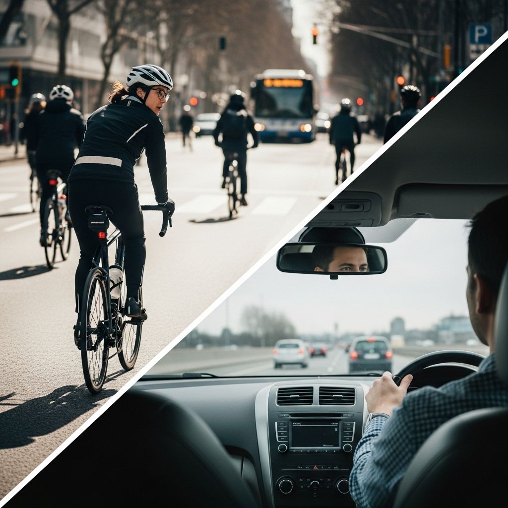 Are People on Bikes Really More Dangerous Than People in Cars? Examining the risks, perceptions, and realities of cycling and driving in our streets.
