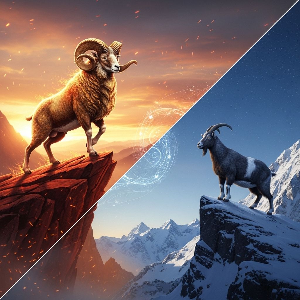 Aries and Capricorn Compatibility: Fire Meets Earth in Love and Life Learn to harmonize passion with stability through patience, respect, and shared ambition.