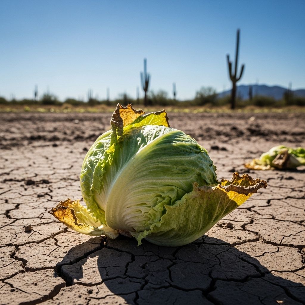 Arizona’s Winter Lettuce Shortage: Drought, Climate, and the Cost of Greens How drought, climate volatility, and farming practices combined to trigger an unprecedented lettuce shortage and price spike in Arizona’s winter 2022 season.