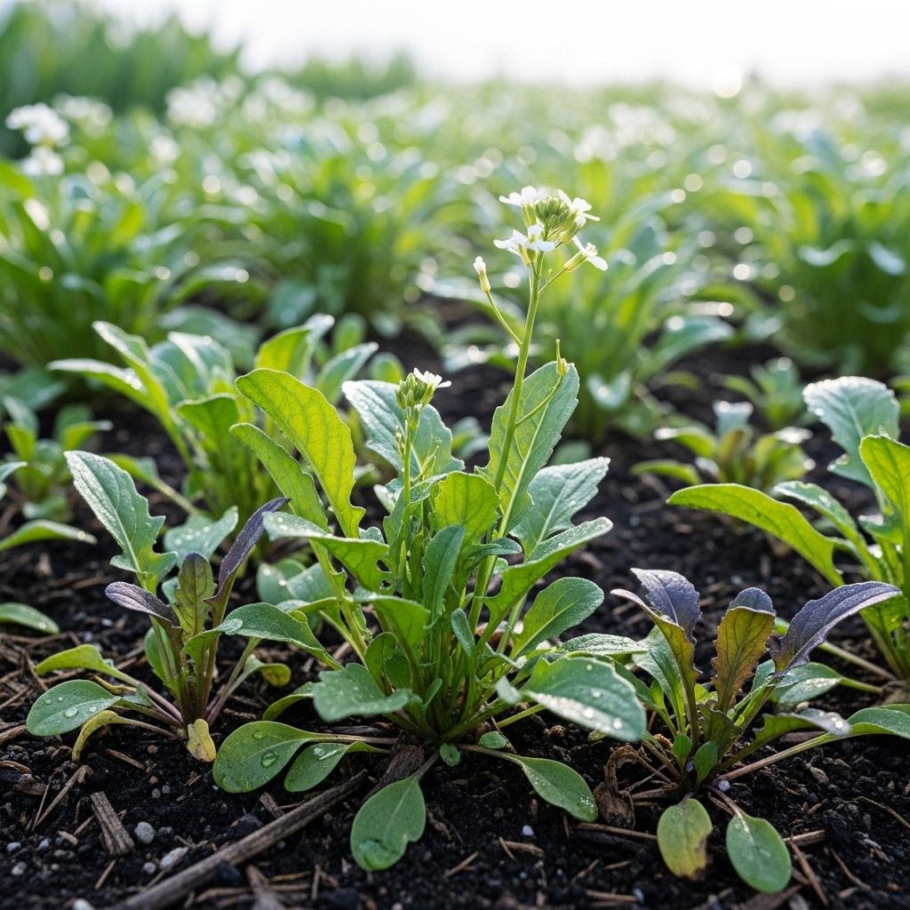 A complete seasonal guide to arugula: buying fresh, growing tips, health benefits, and delicious ways to use this zesty leafy green.