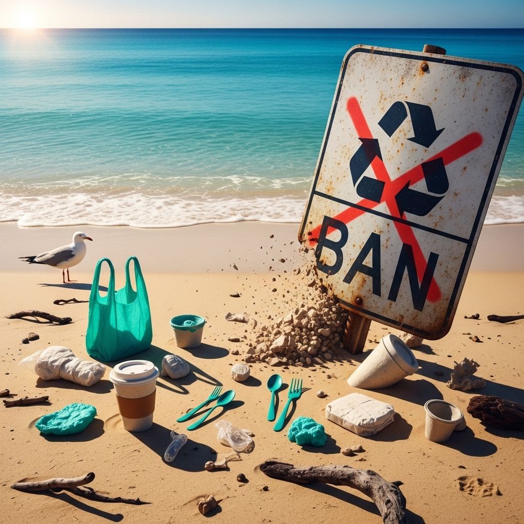 Australia’s Bold Ban on Biodegradable Plastics: Rethinking Waste Australia pioneers a comprehensive ban on biodegradable plastics, redefining approaches to plastic waste and sustainability nationwide.