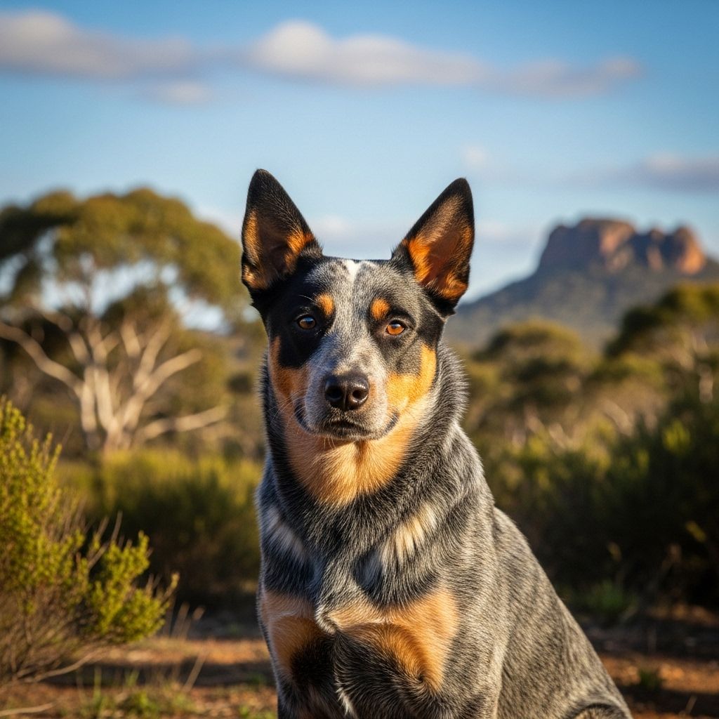 Loyal, energetic companion perfect for active lifestyles with smart, hardworking nature.