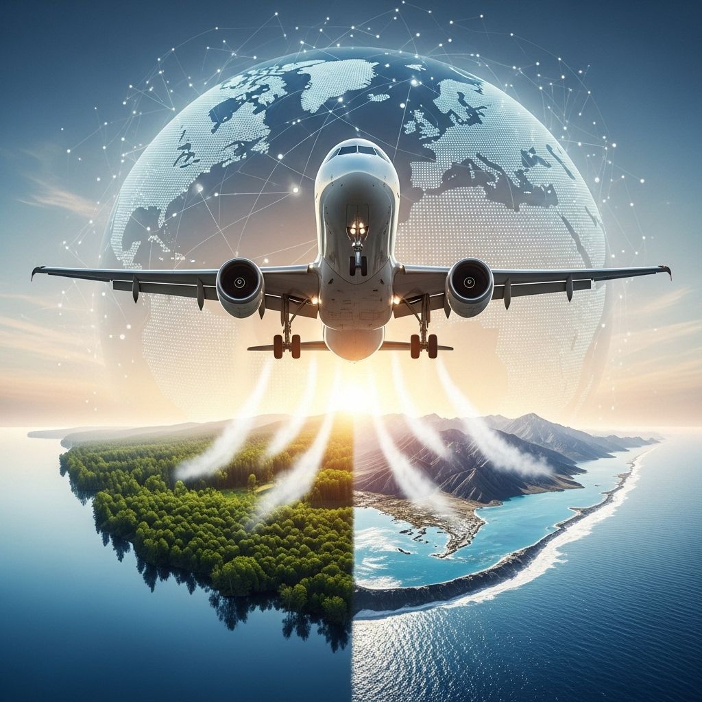 Aviation’s Environmental Footprint and The Flight Toward Sustainability Insightful guide to aviation’s environmental impact and the global drive toward greener flight.