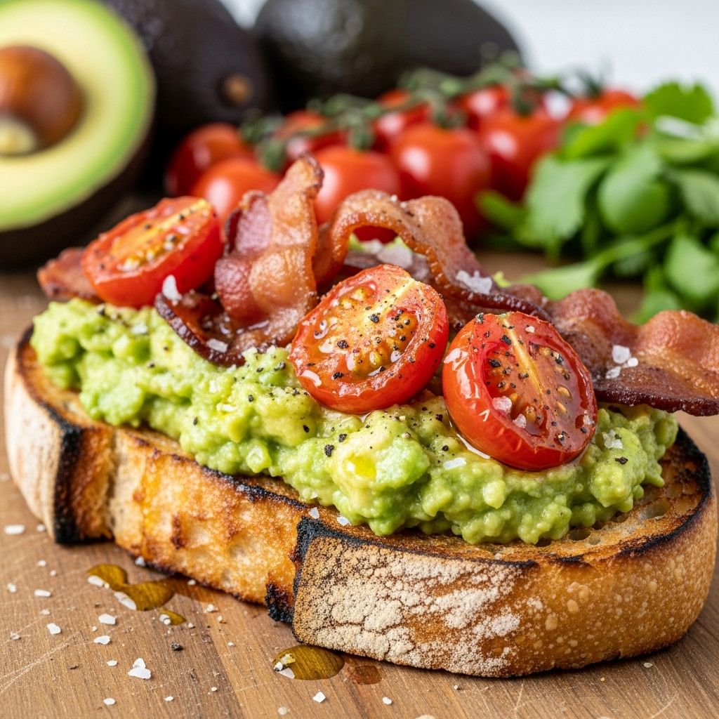 A perfect harmony of textures and flavors elevating your brunch to gourmet delight.