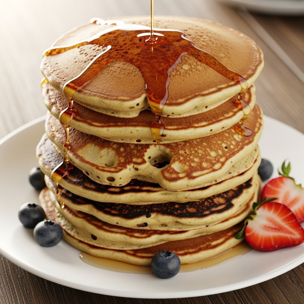 Adjust batter and heat for breakfast stacks that rise beautifully.