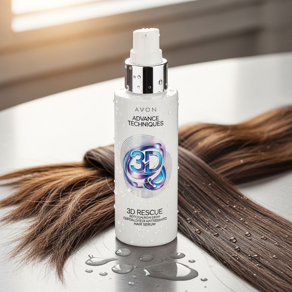 Everything you need to know about Avon's 3D Rescue Hair Treatment for dry, damaged, and stressed hair, backed by real reviews and science.