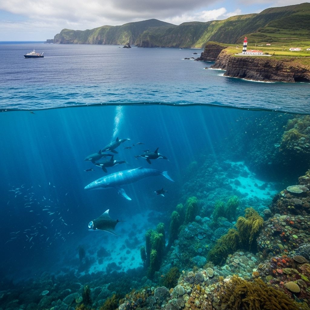 The Azores set a new benchmark for marine protection, designating the largest marine reserve in Europe to preserve biodiversity and ocean health.