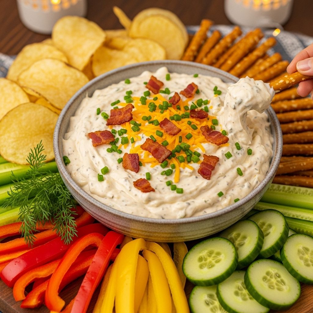 A creamy, savory blend that elevates every gathering with minimal fuss.