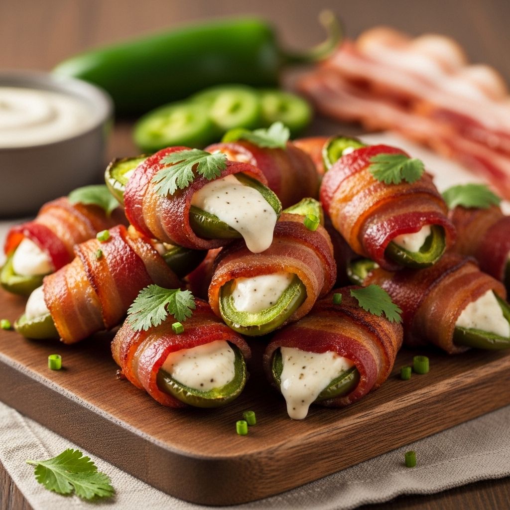 A blend of vibrant heat, creamy richness, and crisp smoke that steals the show on any appetizer tray.
