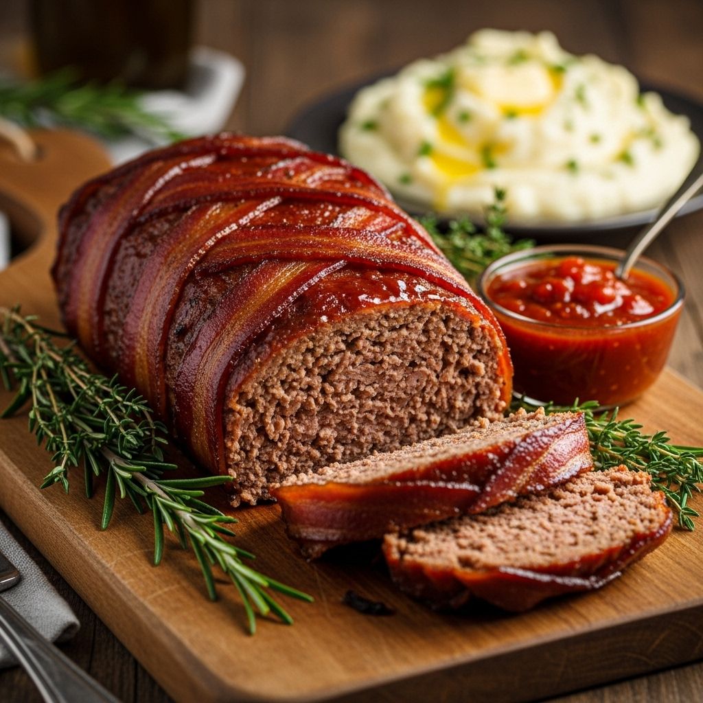 A smoky, tender loaf that elevates classic meatloaf into a crowd-pleasing centerpiece.