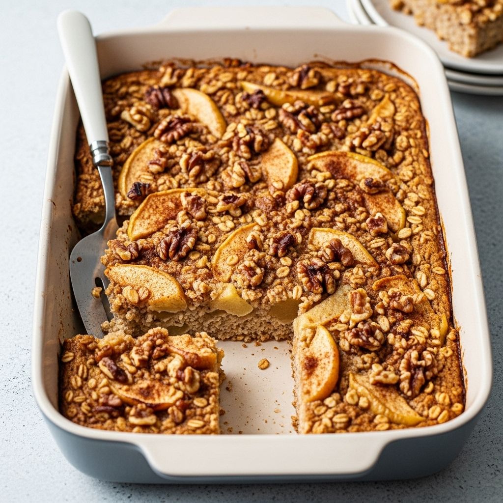 One-pan comfort with juicy fruit layers and a satisfying crunch.