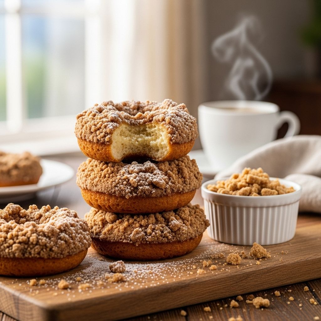 Fuss-free pastry with warm vanilla base, spiced sugar topping, and smooth vanilla glaze.