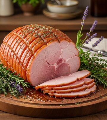 Expert techniques yield a succulent holiday centerpiece rich in delicate spring flavors.