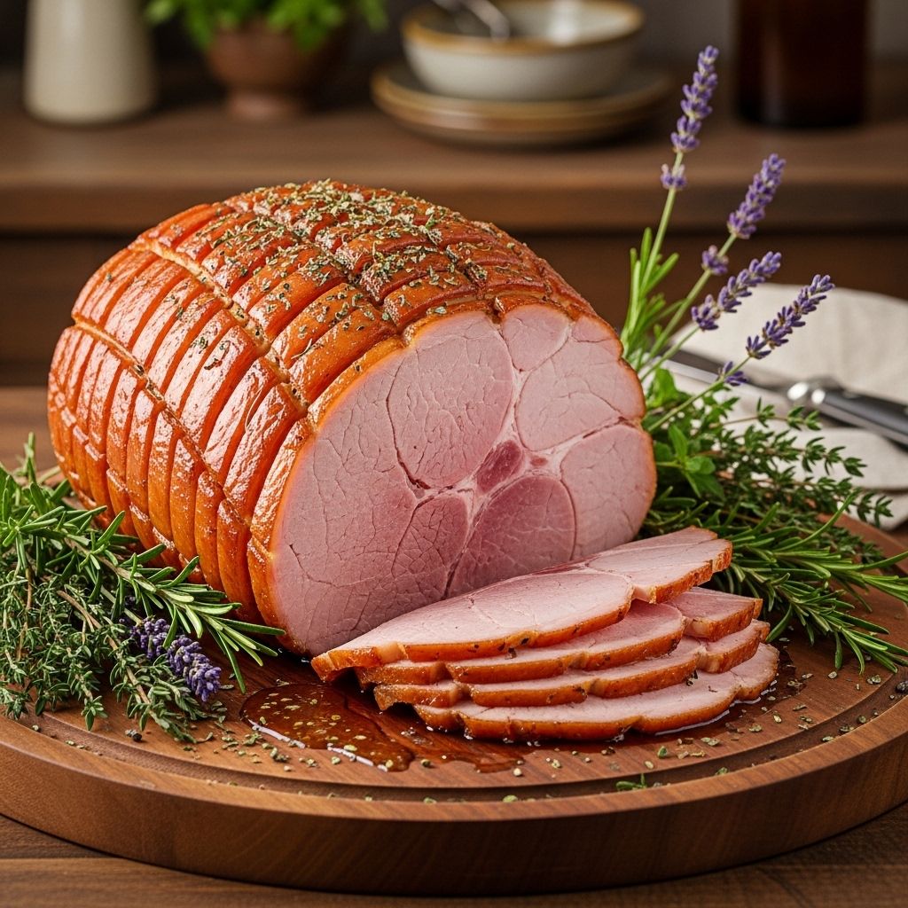 Expert techniques yield a succulent holiday centerpiece rich in delicate spring flavors.