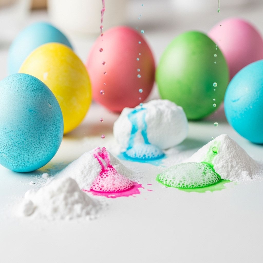 How to Dye Easter Eggs with Baking Soda: A Fun and Fizzy Craft An interactive blend of chemistry and creativity that delights crafters of all ages.