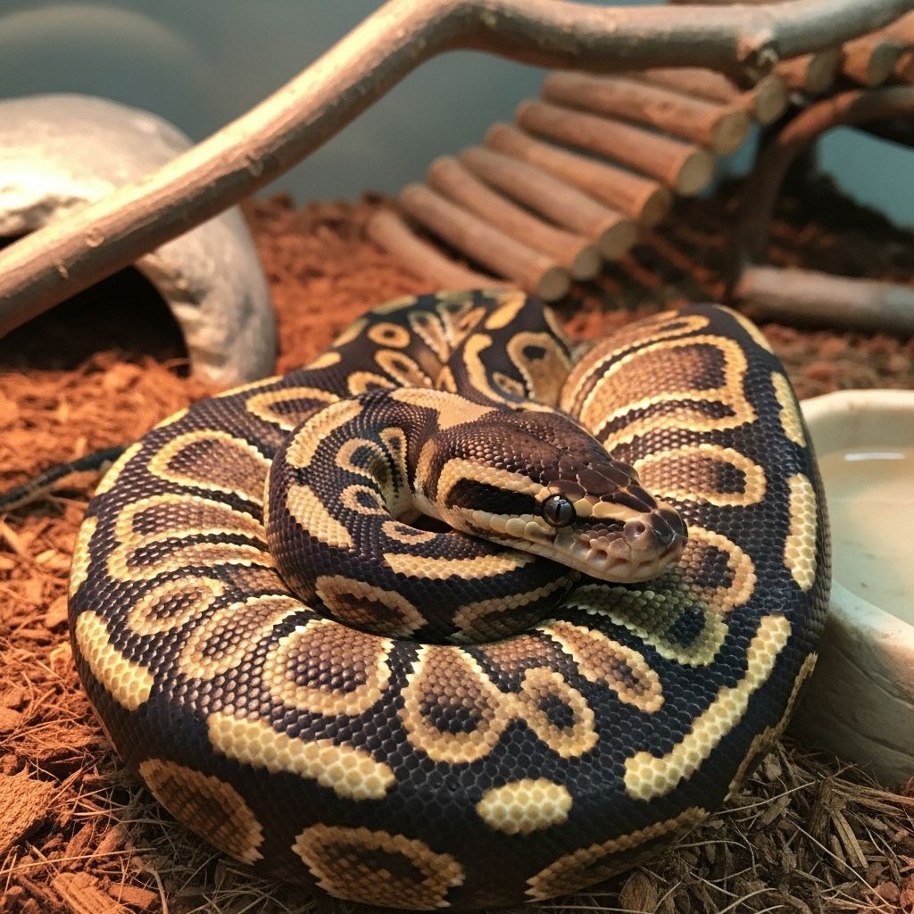 Precise habitats and routines ensure a content, confident reptile companion.