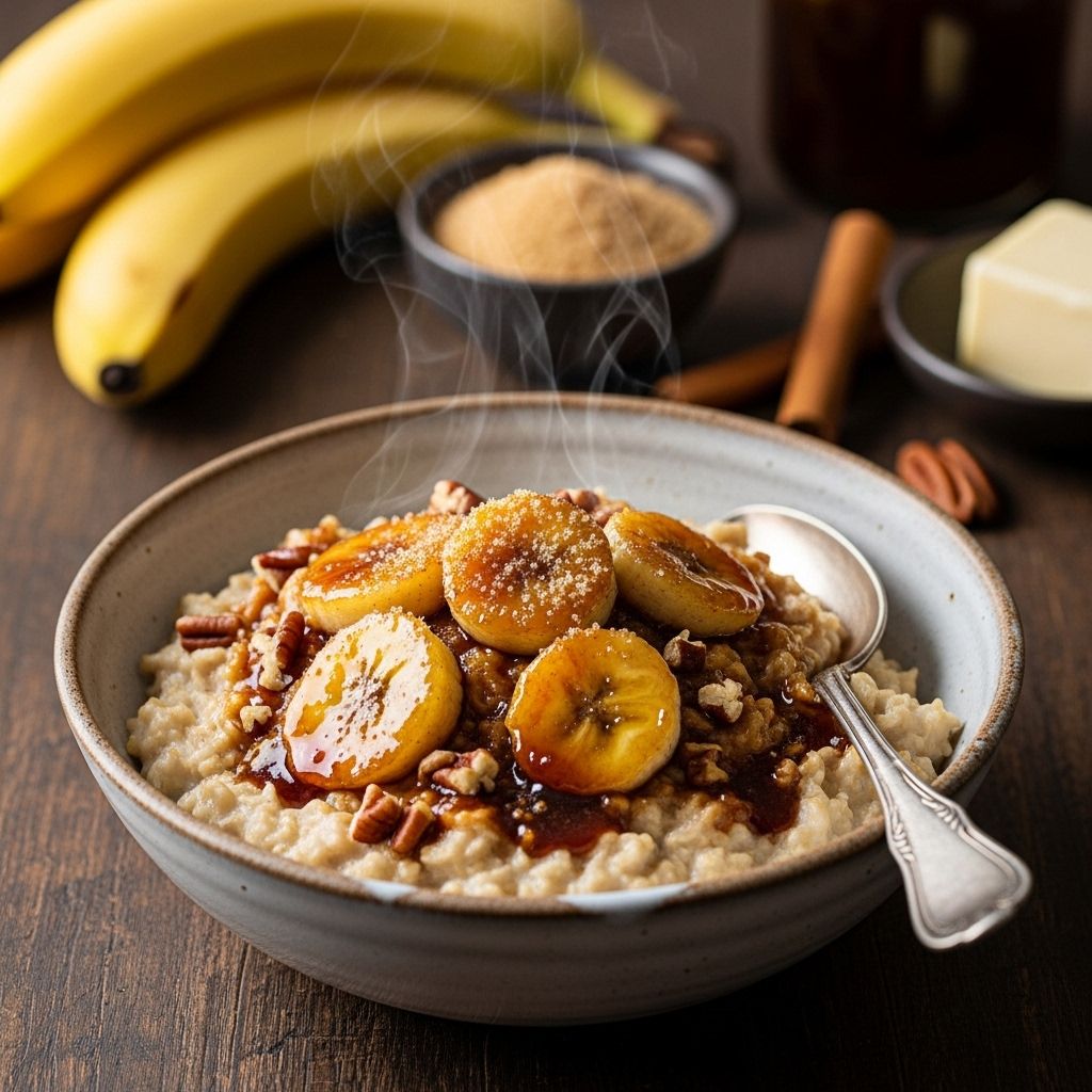 Caramelized fruit and warm spices transform your morning bowl into a luscious ritual.