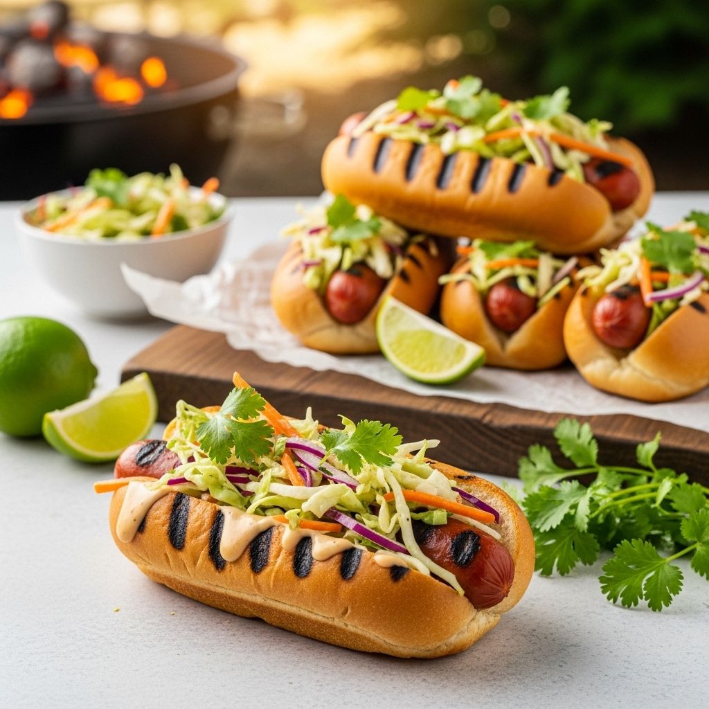 Savor the harmony of grilled flavor and crunchy greens in every bite.