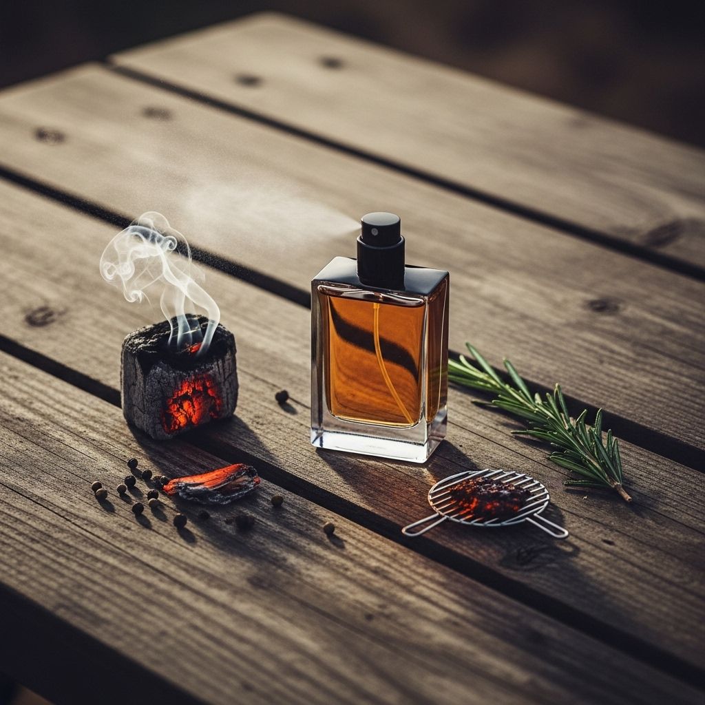 A beauty writer's bold experiment with a smoky, meat-inspired fragrance—complete with office reactions, scent notes, and the big question: Would you ever wear BBQ as your signature scent?