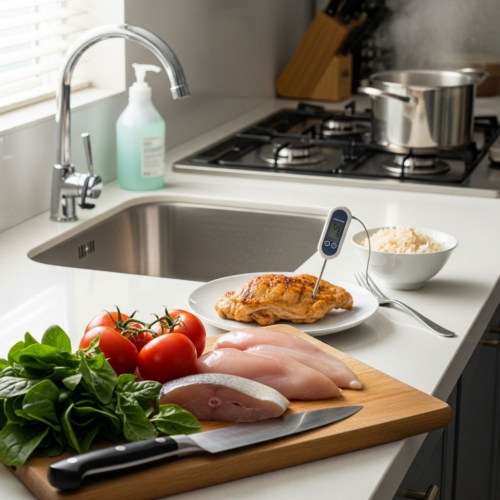 Be Food Safety Smart: Essential Tips for Safe Cooking and Eating Simple kitchen habits prevent contamination and keep meals safe for your loved ones.
