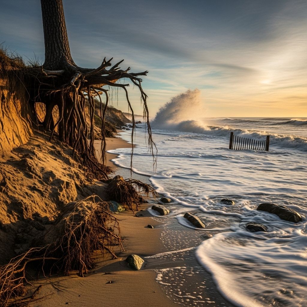 The Beach Erosion Problem: Causes, Impacts, and Solutions Unraveling the persistent problem of beach erosion, its environmental effects, and the strategies to safeguard our coastlines for future generations.
