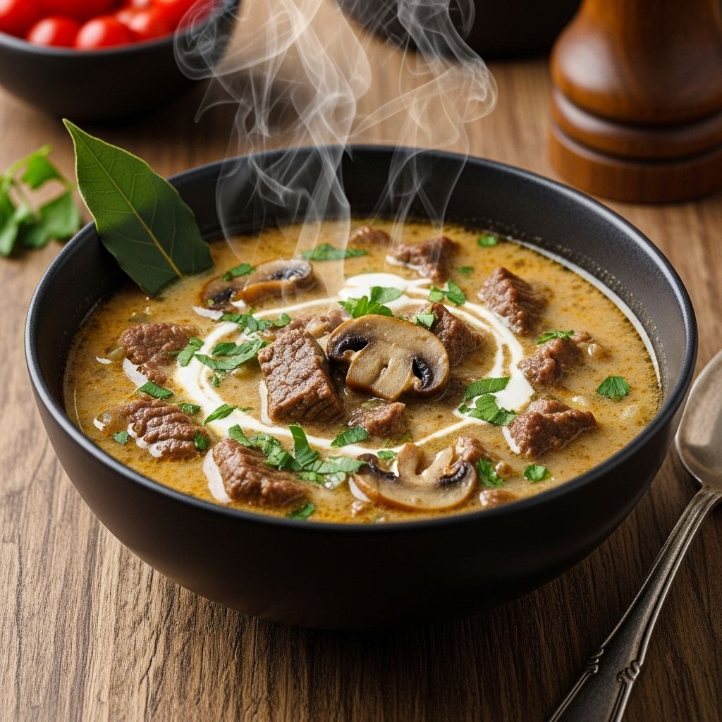 A creamy twist on a favorite dish that warms the soul with every spoonful.