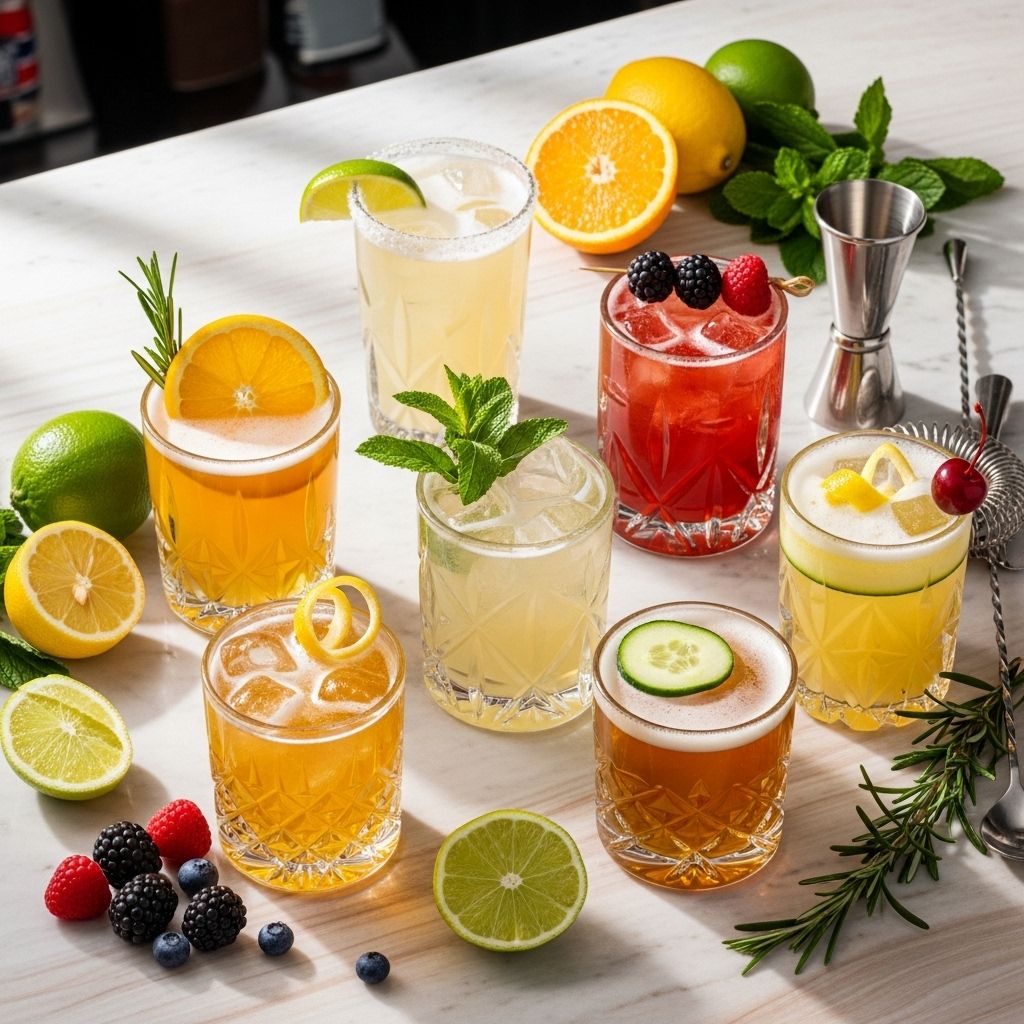 Fizz meets flavor in these spirit-infused sips crafted for adventurous drinkers.